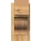 Ekena Millwork Funston Block Rough Sawn Outlooker, Western Red Cedar, 6"W x 12"D x 12"H OUT06X12X12FST05RWR - alternate 4